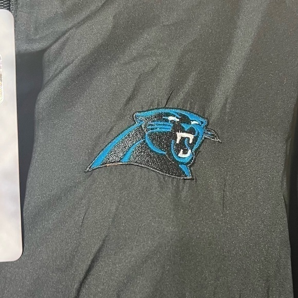 DUNBROOKE NFL teams Wind Breaker Carolina Panthers Large Nwt - Picture 15 of 15